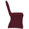 vidaXL Chair Cover Stretch Burgundy 12 pcs