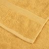 vidaXL Premium Guest Towels "SOLUND" 10 pcs Gold 30x50 cm 600 gsm