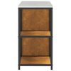 vidaXL Kitchen Storage Set with Shelf 2 pcs Rusty Weathering steel