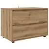vidaXL Storage Cabinet 80 x 48 x 57 cm Engineered Wood Artisan Oak