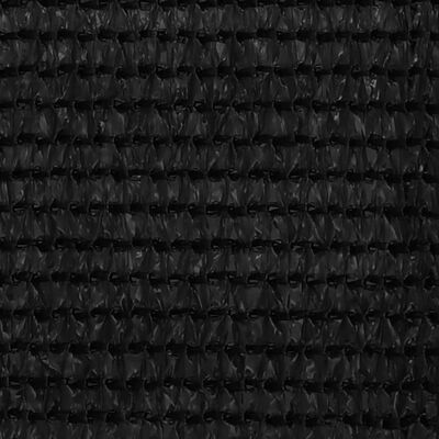 vidaXL Tent Carpet 200x400 cm Black