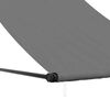 vidaXL Retractable Awning Anthracite 100x150 cm Fabric and Steel