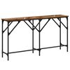 vidaXL Console Table Old Wood 140 x 29 x 75 cm Engineered Wood