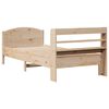 vidaXL Bed Frame without Mattress 90x200 cm Solid Wood Pine
