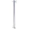 vidaXL Garden Water Column 100 cm Stainless Steel Round