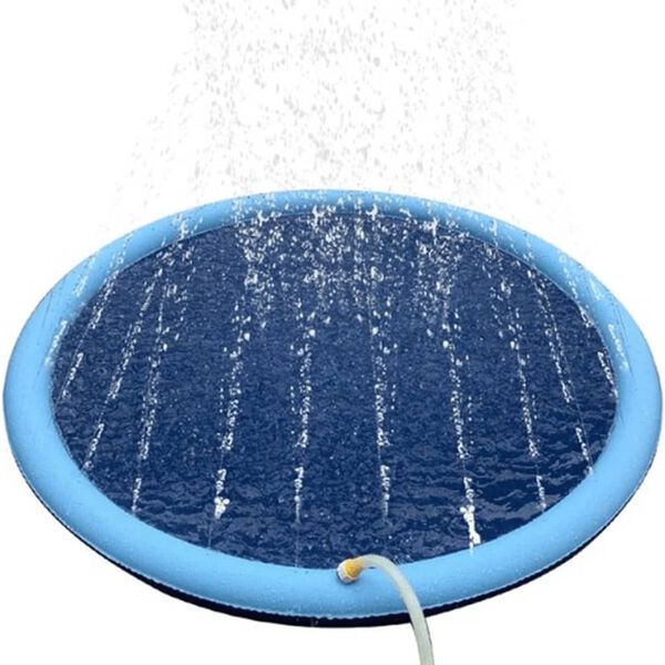 Animal Boulevard Pet Sprinkler Mat Cooling L &Oslash; 150 cm Blue