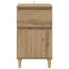vidaXL Bedside Cabinet Artisan Oak 40 x 35 x 70 cm Engineered Wood