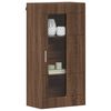 vidaXL Wall-mounted Cabinet Brown oak 55 x 29 x 100 cm Engineered Wood