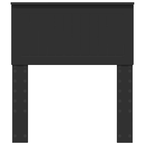 vidaXL Headboard Black Oak 75 cm Engineered wood