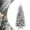 vidaXL Artificial Christmas Tree with 150 LEDs White 63 x 63 x 150 cm