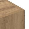 vidaXL Office Cabinet Old Wood 60 x 32 x 115 cm Engineered Wood