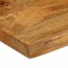 vidaXL Table Top 140x40x2.5 cm Live Edge Solid Wood Mango