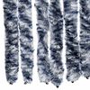 vidaXL Insect Curtain Blue and White 56x200 cm Chenille