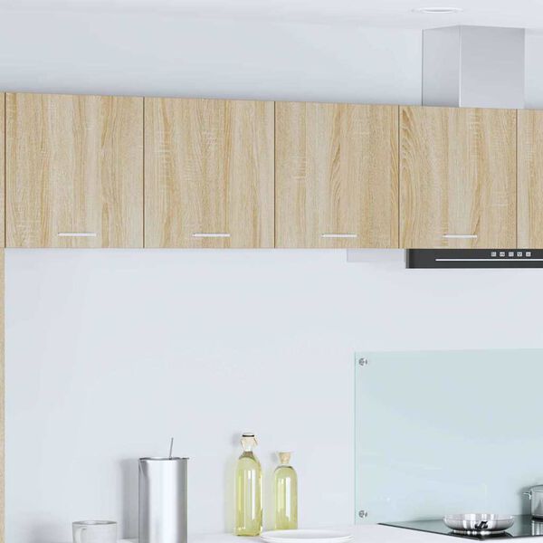 vidaXL Hanging Cabinet Sonoma Oak 80 x 31 x 40 cm Engineered Wood