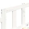 vidaXL Day Bed without Mattress White 80x200 cm Solid Wood Pine
