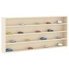 vidaXL Wall Display Case Beige 80 x 8.5 x 36 cm Engineered Wood