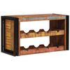 vidaXL Wine Rack Brown 80 x 45 x 33 cm Solid Reclaimed Wood