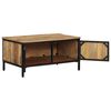 vidaXL Coffee Table 80x50x40 cm Solid Rough Wood Mango