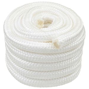 vidaXL Boat Rope 5 m 3 White PP