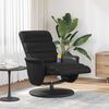 vidaXL Massage Recliner Chair Black 71 x 98 x 106 cm Faux Leather