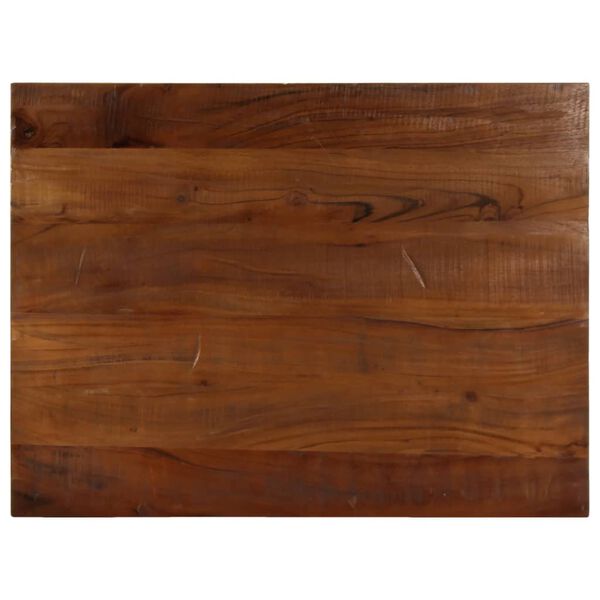 vidaXL Table Top 80x60x2.5 cm Rectangular Solid Wood Reclaimed