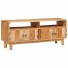 vidaXL Storage Cabinets Brown 110 x 30 x 45 cm Solid Mango Wood