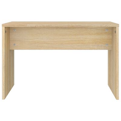vidaXL Dressing Table Set Sonoma Oak 74.5x40x141 cm