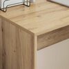 vidaXL Desk Artisan Oak 109 x 50 x 78 cm Engineered Wood
