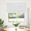 vidaXL Pleated Blind White 115x100 cm Fabric Width 114.4 cm Polyester