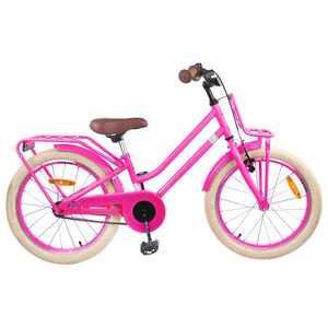 vidaXL Kids Bike 20'' for 6-11 Years Old Dark Pink