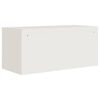 vidaXL File Cabinet White 90x40x180 cm Steel