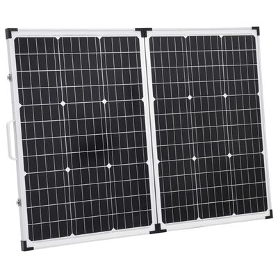 vidaXL Folding Solar Panel Case 120 W 12 V