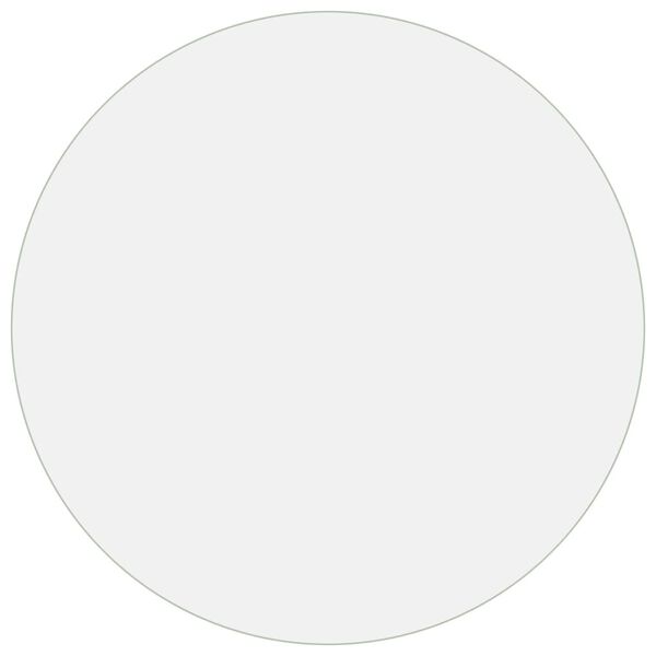 vidaXL Table Protector Matte &Oslash; 90 cm 2 mm PVC