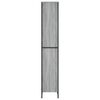 vidaXL Bookcase Grey Sonoma 50x31x169 cm Engineered Wood