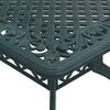 vidaXL 5 Piece Garden Dining Set Green Cast Aluminium