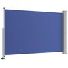 vidaXL Patio Retractable Side Awning 160x300 cm Blue