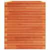vidaXL Garden Planter Wax Brown 110x60x72 cm Solid Wood Pine