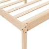 vidaXL Senior Bed without Mattress 160x200cm Solid Wood Pine