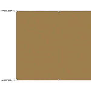vidaXL Vertical Awning Beige 100x1200 cm Oxford Fabric