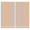 vidaXL Replacement Fabric for Awning Multicolour Stripe 3x2.5 m