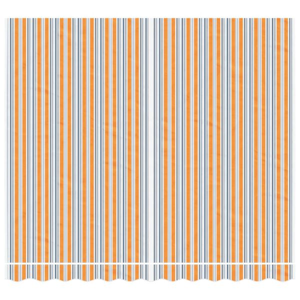 vidaXL Replacement Fabric for Awning Multicolour Stripe 3x2.5 m