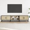 vidaXL TV Cabinet Sonoma Oak 180x35x41 cm Engineered Wood