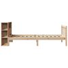 vidaXL Bookcase Bed without Mattress 90x200 cm Solid Wood Pine