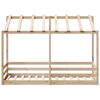 vidaXL Kids' Bed with Roof 90x190 cm Solid Wood Pine