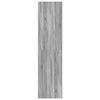 vidaXL Wardrobe Grey Sonoma 50x50x200 cm Engineered Wood
