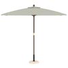 vidaXL Parasol Base Manual Yellow Stone 45 x 45 x 40 cm Concrete