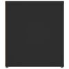 vidaXL TV Cabinets 2 pcs Black 80x31.5x36 cm Engineered Wood