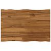 vidaXL Live Edge Table Top 50 x 40 x 3.2 cm Rectangular