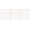vidaXL Radiator Cover White 210x21x85 cm Solid Wood Pine
