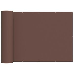 vidaXL Balcony Privacy Screen 200 x 300 cm Fabric with PU Coated Brown